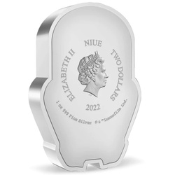 Niue: Star Wars Los Rostros del Imperio - Tropa de la Muerte coloreada 1 oz Plata 2022 Proof