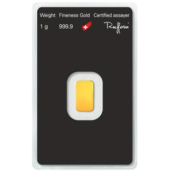 Argor Heraeus 1 g Goldbarren