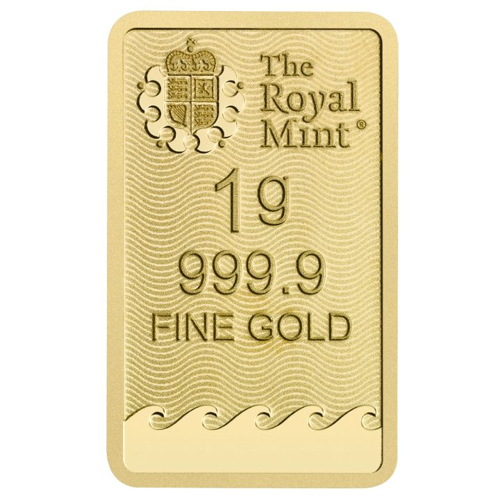 Sztabka The Royal Mint - Britannia 1 gram Złota