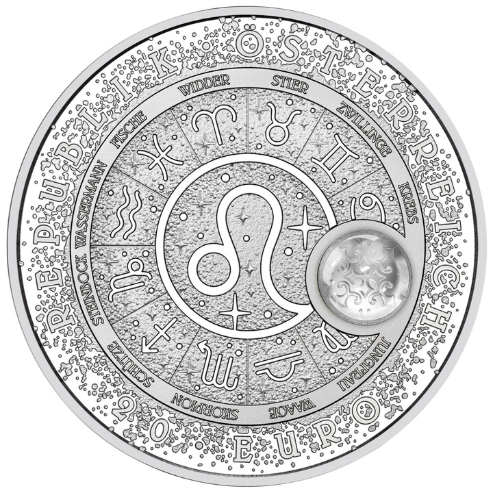 In den Sternen Löwe 20 Euro Silber 2026 Proof