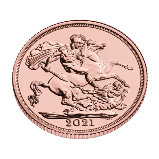 Reino Unido: Soberano de Oro Elizabeth II 2021 Certipack