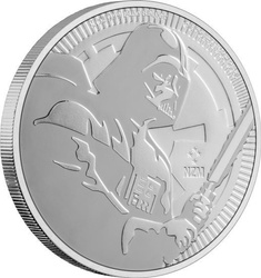 Niue: Star Wars - Darth Vader 1 oz Silber 2020