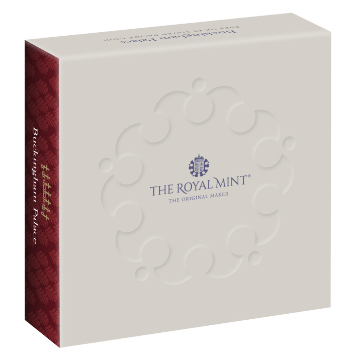 Buckingham Palace £5 Srebro 2024 Proof