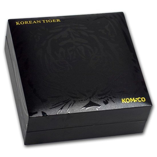 Koreański Tygrys 1/2 uncji Złota 2016 Proof