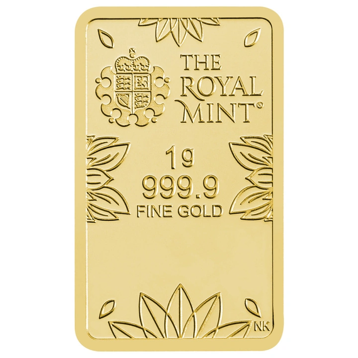 Lingotto d’oro The Royal Mint - OM 1 g oro