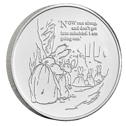 The Tale of Peter Rabbit 28.28 gram Cupro-Nickel 2021