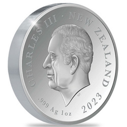 Ensemble de 2 pièces Nouvelle-Zélande : Avatar - The Way of Water « Pandoran Fauna » coloré 2 x 1 once d'argent 2023 Proof