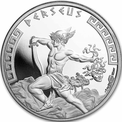 Niue: Heroes of Greek Mythology -  Perseus 1 uncja Srebra 2024