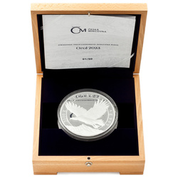 Niue: Slovakia Eagle 3000 grams Silver 2023 Proof