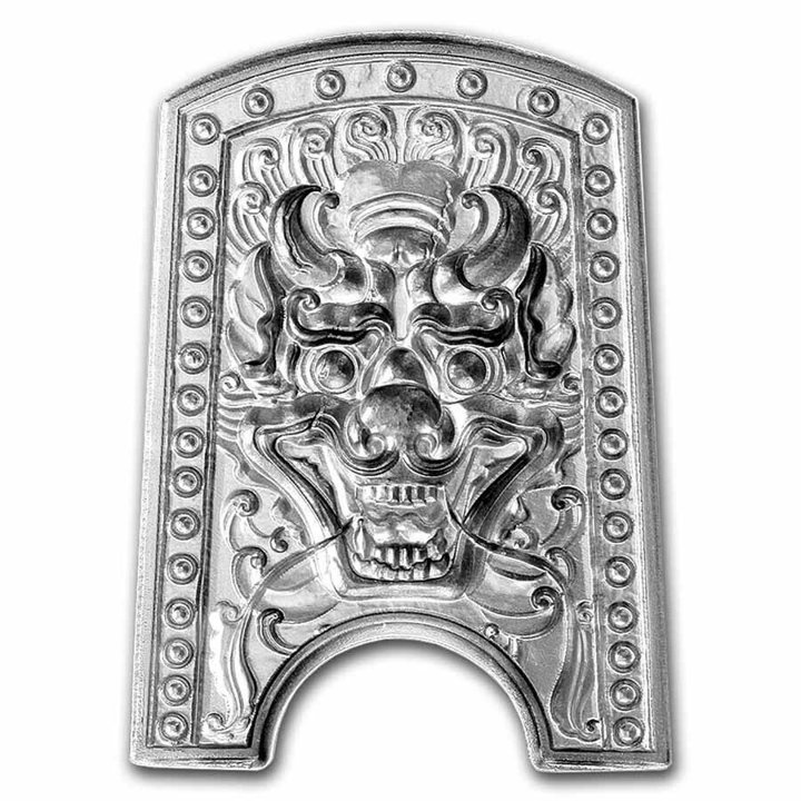 Doggaebi Stacker 1/2 oz Silber 2022 Light Antiqued