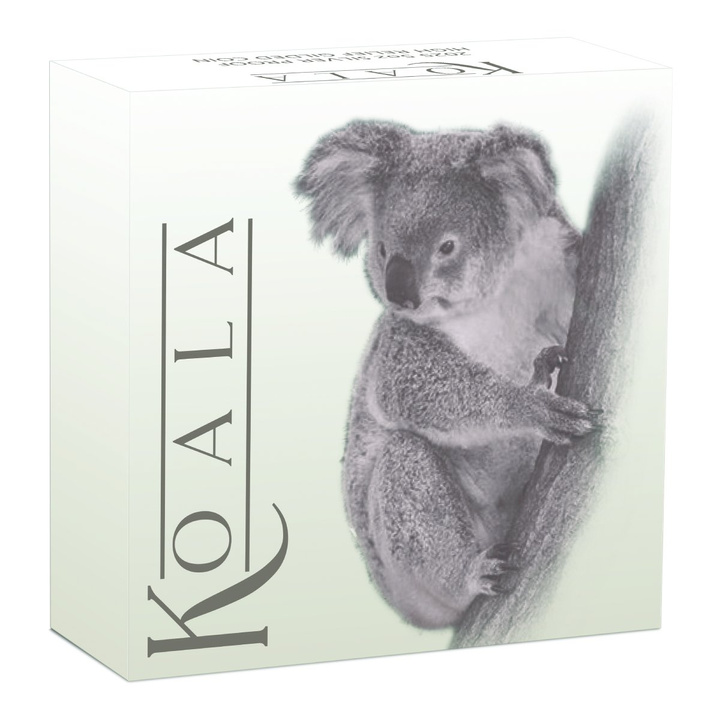 Australijska Koala pozłacana 5 uncji Srebra 2025 Proof High Relief
