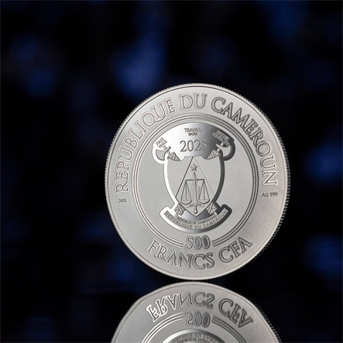 Pièce en argent Cyber Claus 1/2 once d’argent 2025 Prooflike