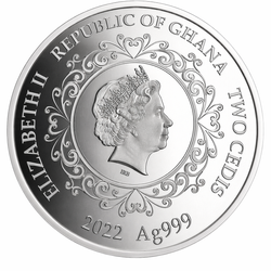 Ghana Tooth Fairy 1/2 oz Silver 2022 Proof