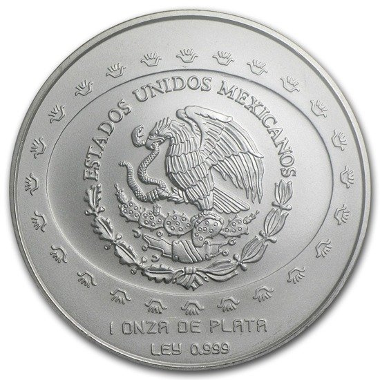 Serie Precolombina: Mascara 1 oz Plata 1997