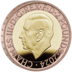 A Nemzeti Galéria 200 éves jubileuma £2 arany 2024 Proof