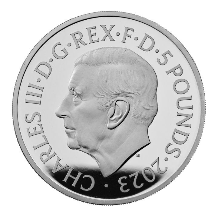 Set di 5 monete Regno Unito Rame-nichel 2023 Premium Proof Commemorative Coin