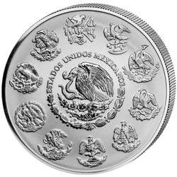 Mexican Libertad 5 oz Silver 2024 Reverse Proof