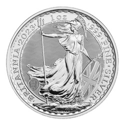 Britannia - Regina Elisabetta II 1 oncia d'argento 2023