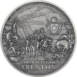 Srebrna Moneta Forging of Independence – Crossing the Delaware 2 uncje Srebra 2026 Antique Finish