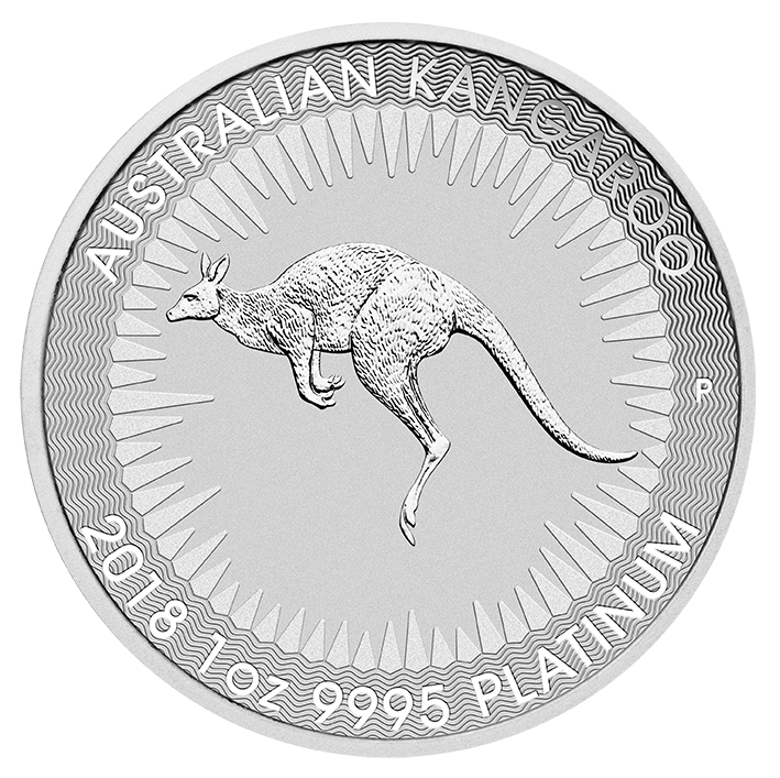 Australijski Kangur 1 Uncja Platyny 2018