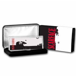 Scarface 40th Anniversary coloured 4 oz Silver Bar