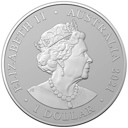 Australia Zoo: Cheetah 1 oz Silver 2021