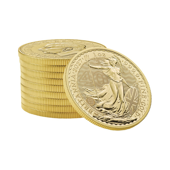 Złota Moneta Britannia 1 uncja Złota 2027