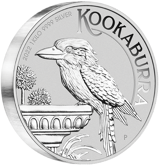 Kookaburra 1000 gramów Srebra 2022