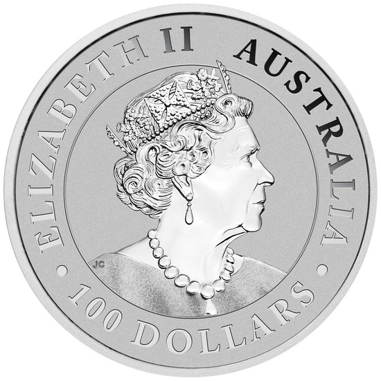Aquila australiana 1 oncia di platino 2022 Enhanced Reverse Proof