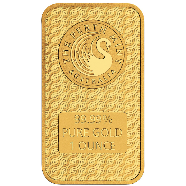 The Perth Mint bar: Lunar - Año del Dragón 1 oz Oro LBMA GD Refiner