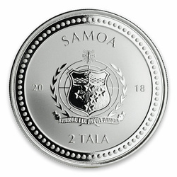 Samoa: Konik Morski 1 uncja Srebra 2018