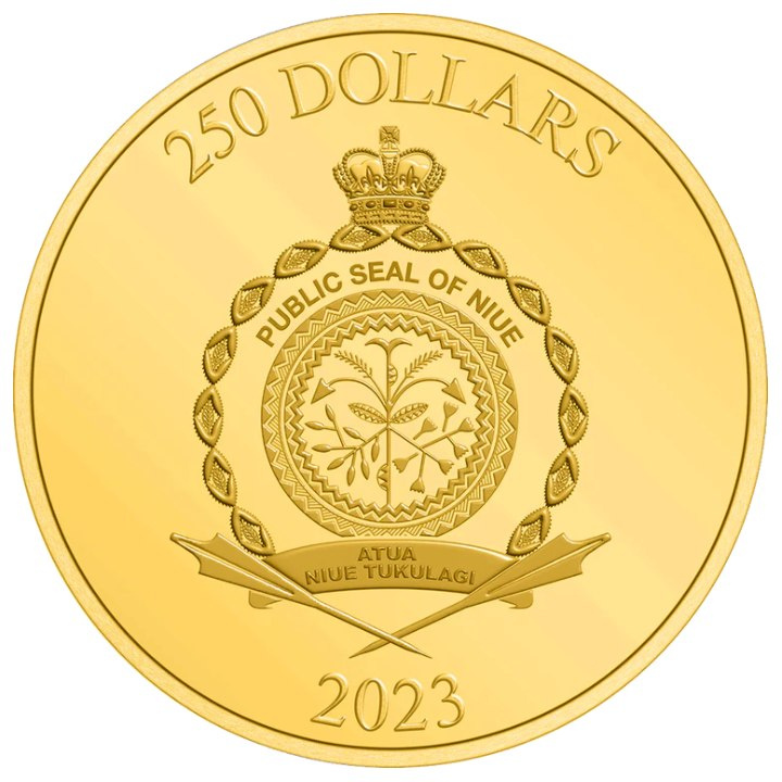 Niue: Disney 100 Años de Maravilla - Mickey Mouse y Minnie Mouse 1 oz Oro 2023 Proof