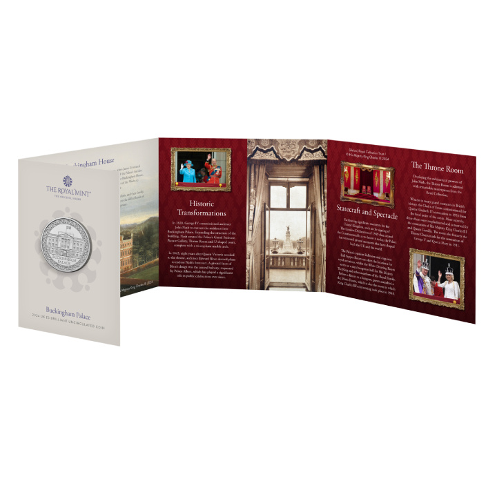 Buckingham Palace £5 Cobre 2024