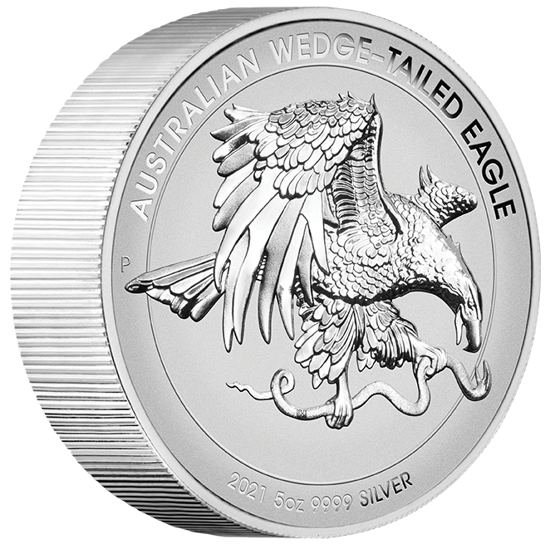Wedge-Tailed Eagle 5 oz Silber 2021 Proof High Relief