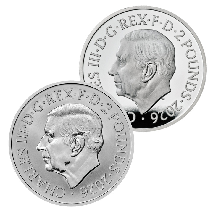 The Royal Tudor Beasts: Queen’s Lion 2 x 1 uncja Srebra 2026 Proof/Matte Proof