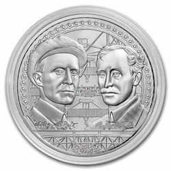 Niue: Icons of Inspiration: Wright Brothers 1 uncja Srebra 2022