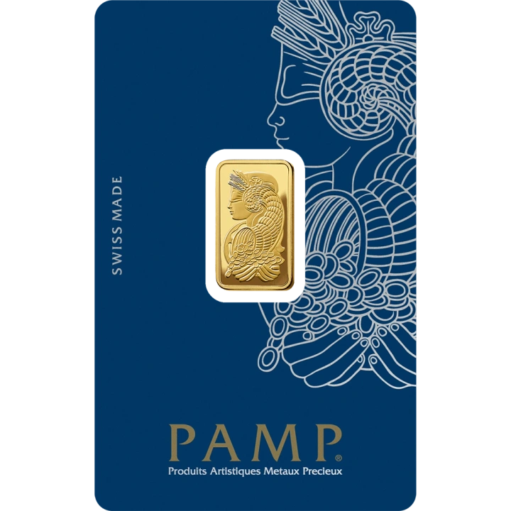 5 g PAMP Lady Fortuna VERISCAN Goldbarren im Etui – Geschenkset