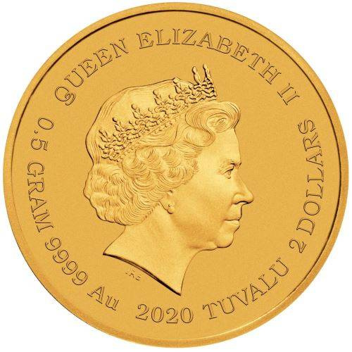 James Bond 007 0,5 g Gold 2020