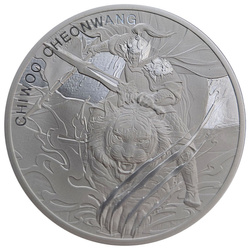 South Korea: Chiwoo Cheonwang 1 unce stříbra 2025
