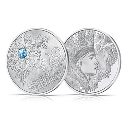 Secretos de Nieve 20 Euro Plata 2023 Proof