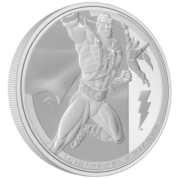 Niue: DC Comics - Shazam 1 oz Silver 2023 Proof