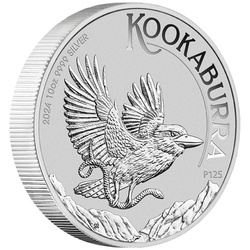 Kookaburra 10 once d'argento 2024