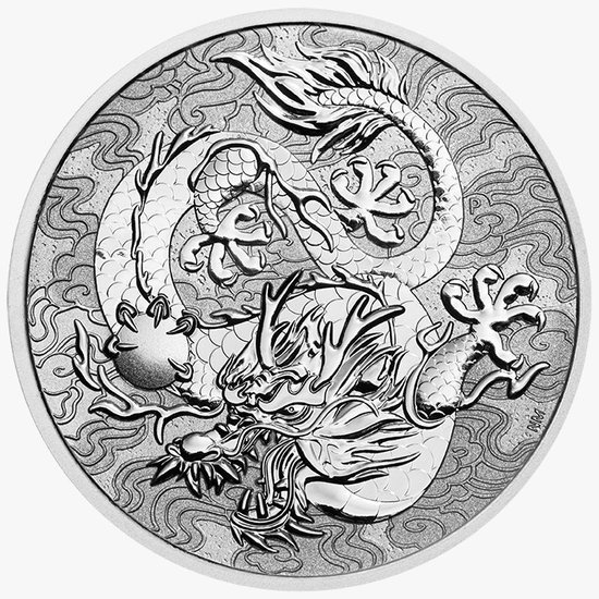 Chinese Myths and Legends: Dragon 1 uncja Srebra 2021