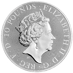 Britannia 10 uncji Srebra 2021