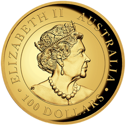 Zestaw Australijski Kangur 1 uncja & 2 uncje Złota 2022 Proof 