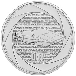 Sei decenni di 007: i film di Bond degli anni '70 1 oncia d'argento 2024