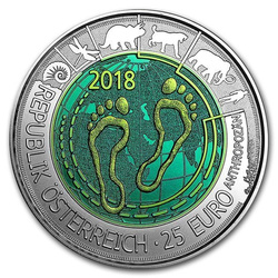 Niobium Series: Anthropocene 25 Euro 2018