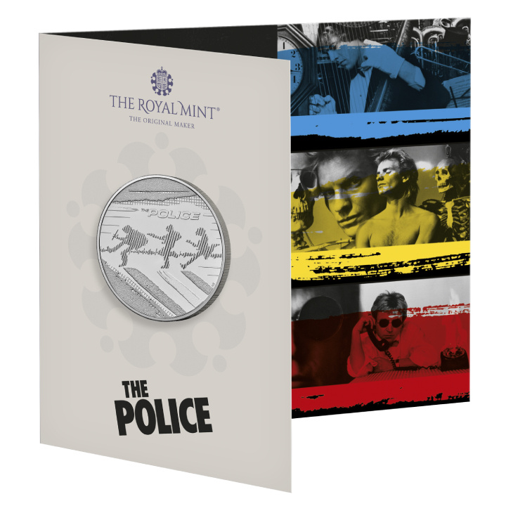 The Police 5 £ en cuivre-nickel 2023