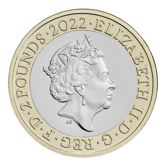 Celebrazione della vita e dell'eredità di Dame Vera Lynn £2 rame-nichel 2022