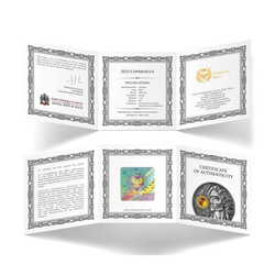 Malta: Copernicus pozłacany 2 uncje Srebra 2023 Antique Finish